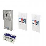 KIT 2 - Kit videoporteiro para 2 apartamentos